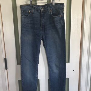 Levi's Classic Indigo Straight Jeans 510 33Wx32L
